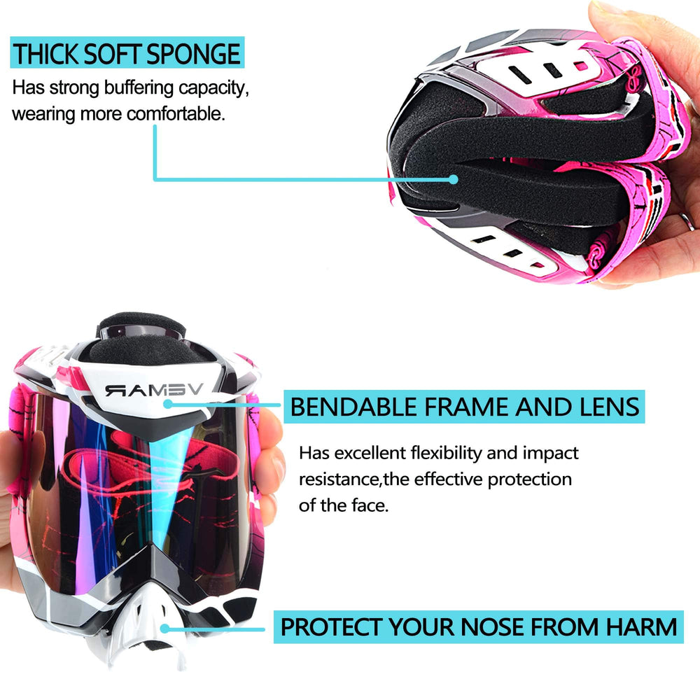Ubelly UV protection lens emphasizing glare reduction and eye safety.