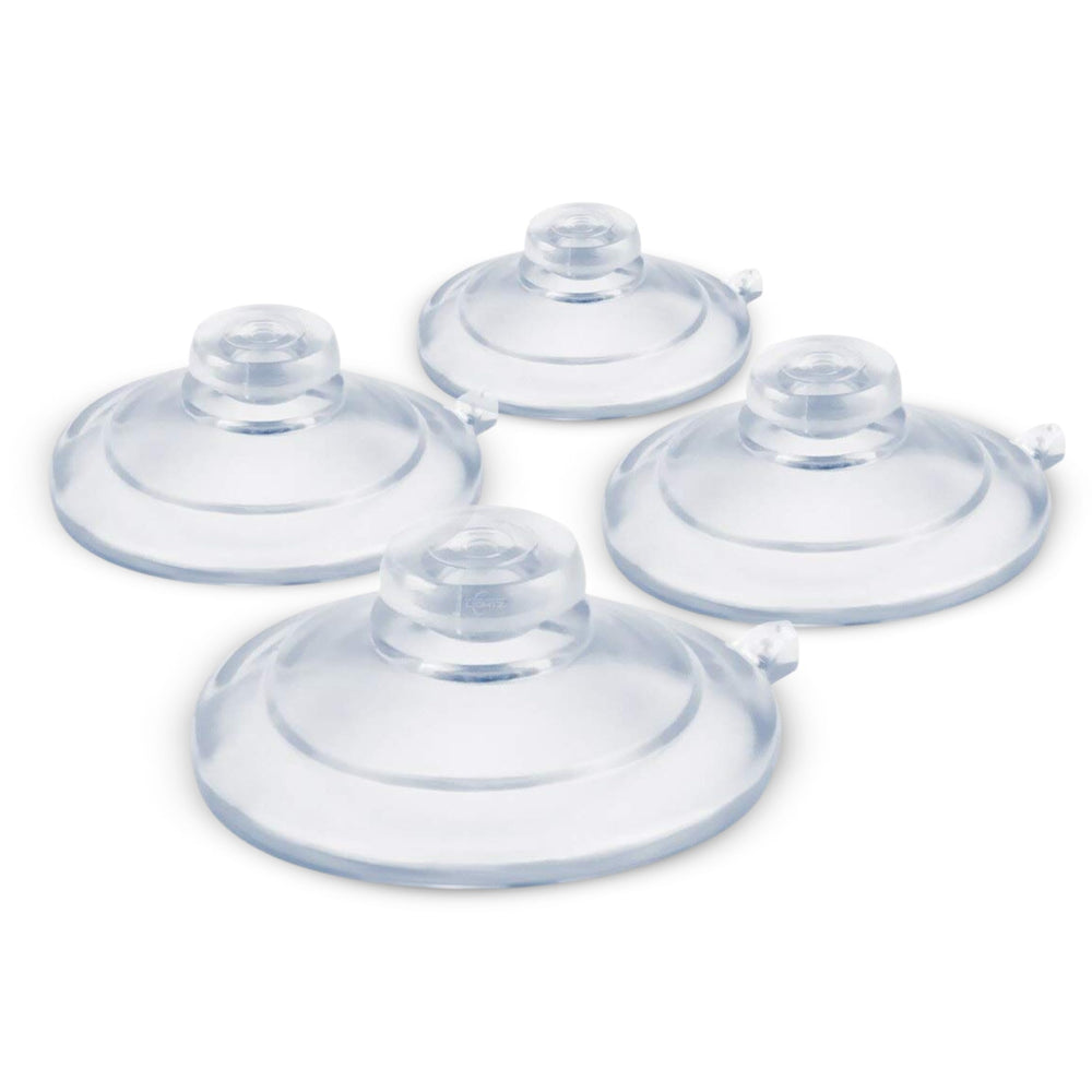 UBL small replacement suction cups securing dash lights on glass surfaces