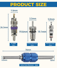 UBOG disassembly installation tool for valve core service