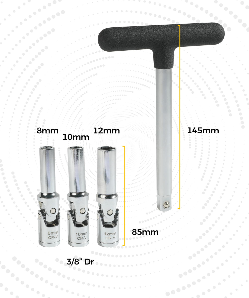 UBOG extended T-bar 5.7 inch handle for better leverage.