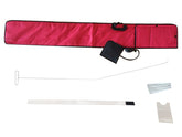 UcarSoon 32955 long reach grabber aiding reach for tight spaces in a vehicle.