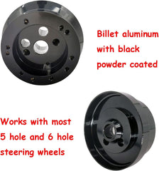 UcarSoon hex wrench and mounting ring included with hub adapter.