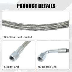 UCCKEYI brake line with -3AN fittings on both ends