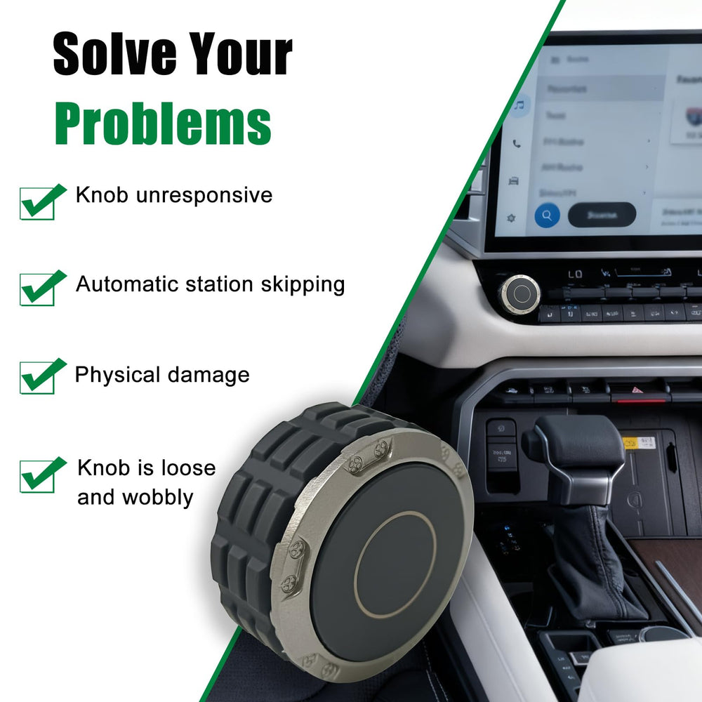 UCELICE volume knob close-up shows textured grip for better control.