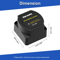 UCkasayfy marine use label on isolator in outdoor setting