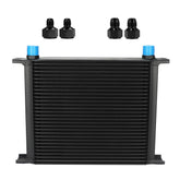 Ucreative 30-row oil cooler top view highlighting compact, high-efficiency design for engines