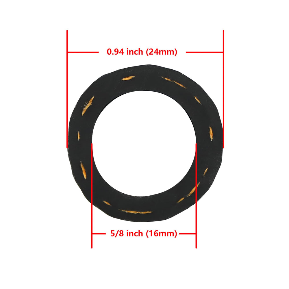 Ucreative fuel line hose closeup, durable NBR rubber construction for daily engine bay use.
