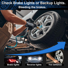 UEGHNS multi-purpose pedal depressor ready for clutch, accelerator, or brake checks.
