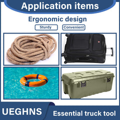Suitable for trucks, vans, RVs, and boats with simple setup