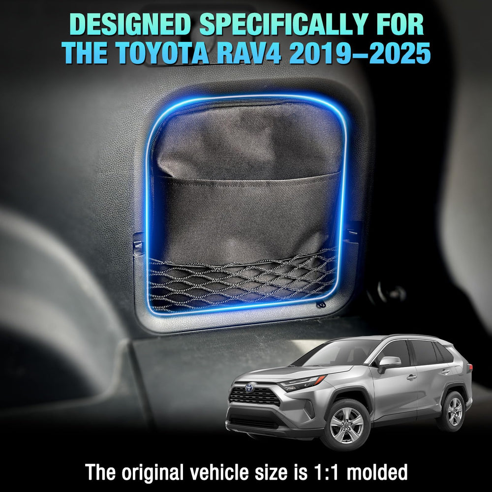 Uemicip RAV4 organizer side view demonstrates compact, secure storage.