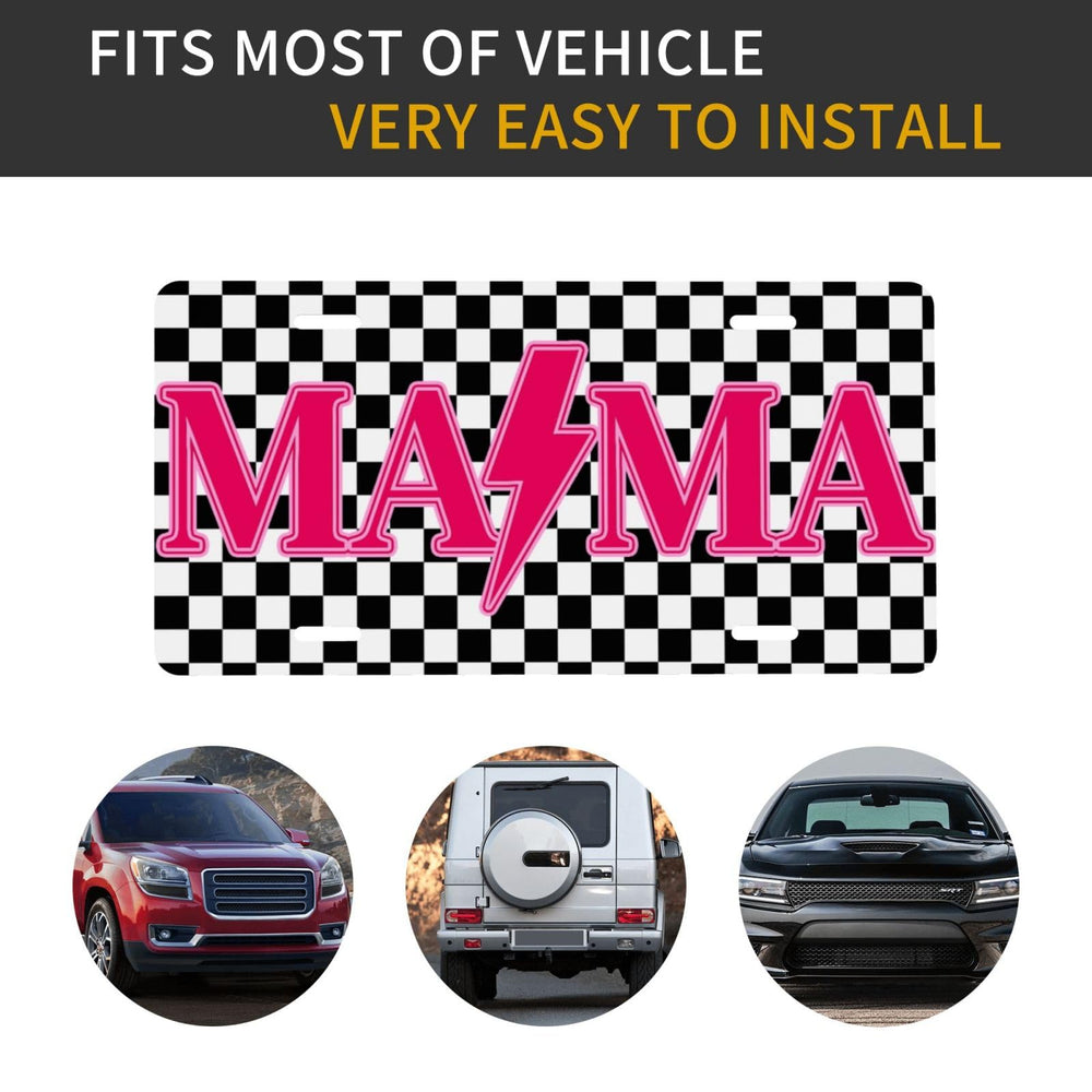 UEQIKI pink checkered plate adds personality to trucks, SUVs, and RVs