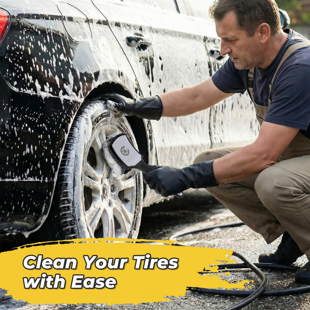 UERTUN wheel and tire kit supports versatile vehicle cleaning