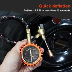 Uharbour reinforced braided hose connection emphasizes reliable tire service
