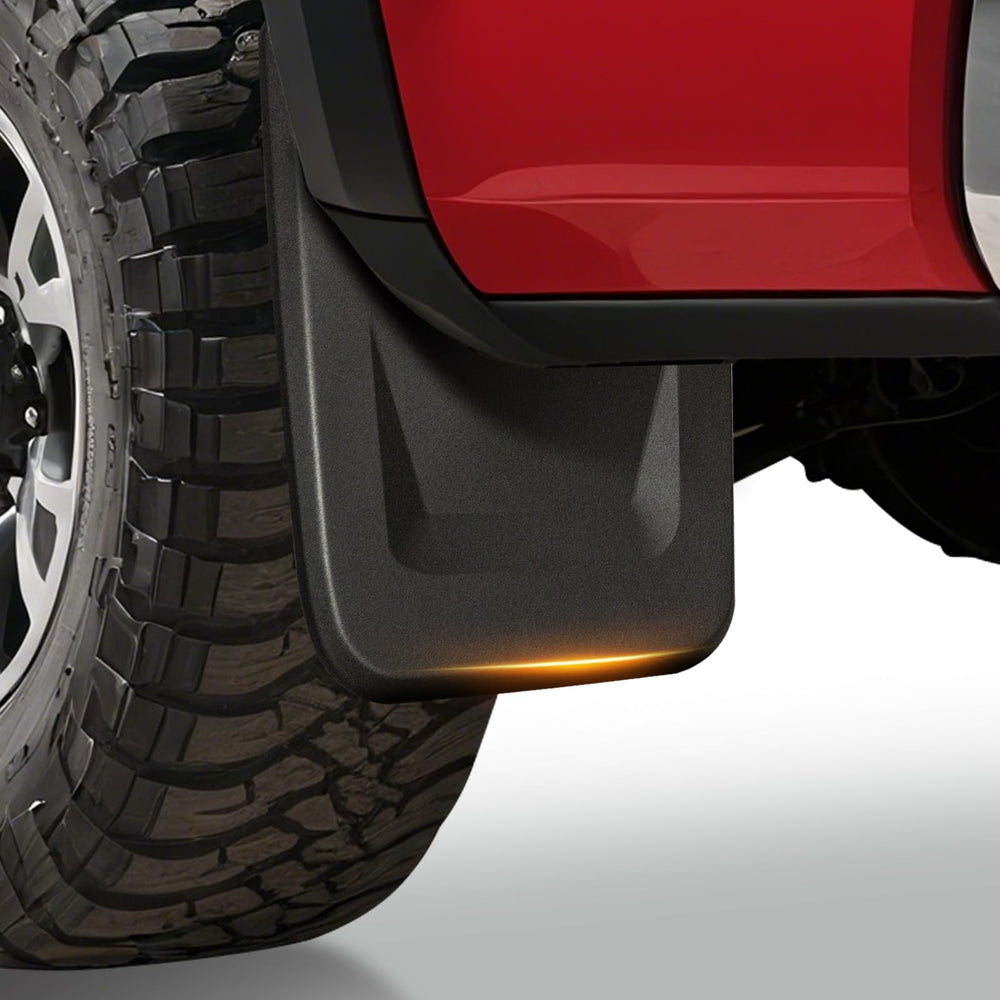 Uilffur Tacoma mud flap front left shields against mud and rocks.