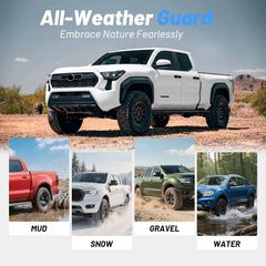Uilffur mud flaps withstand off-road grime and harsh weather.