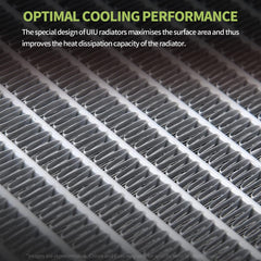 UIU CU2423 core close-up with fin design for heat transfer