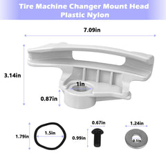 ulapithi low-profile duck head enables easier rim mounting