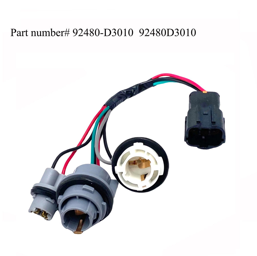 Ulifebet wire harness connector with secure connections to prevent taillight outages