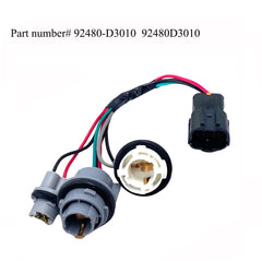 Ulifebet wire harness connector with secure connections to prevent taillight outages