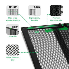 ULITECO durable-metal-screen-protector resists scratches and keeps screens intact.