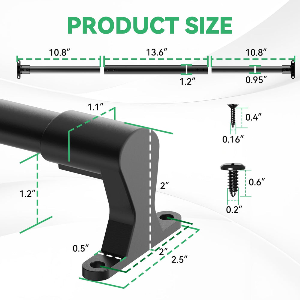 ULITECO aluminum build delivers durable, rust-resistant crossbar for outdoor use