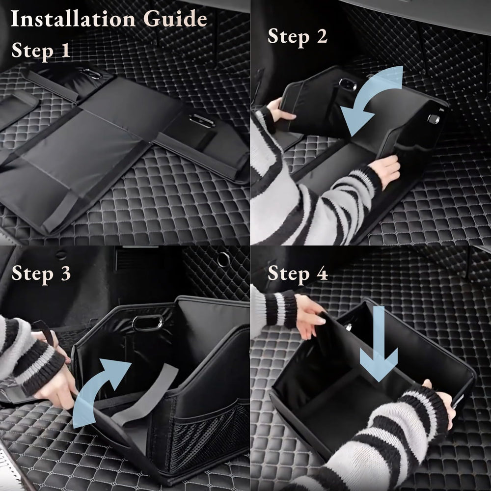 ULPOCMU mesh side pocket holds maps, gloves, or chargers for quick access