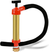 Ulreon 34060-0130 marine oil pump side view for quick oil changes.
