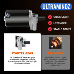 Ultramindz 12V starter CCW rotation with 13 teeth for retrofit