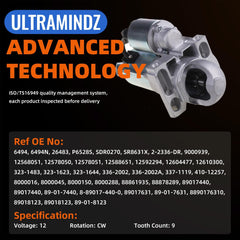 Ultramindz Avalanche 1500 starter, smooth crank and quick engagement.