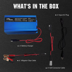 ULTRAPOWER 24V charger with smart protection for safe maintenance