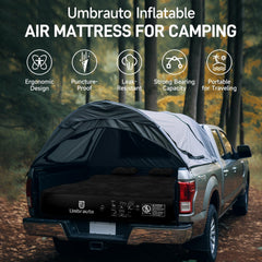 Setup tips for Umbrauto air mattress to reach final shape over nights.