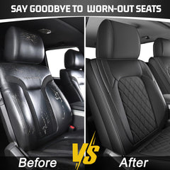 Umbrauto headrests cover compatible with airbags while keeping seats clean