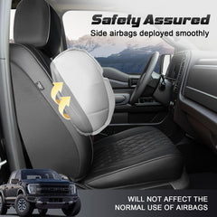 Umbrauto Ford F-150 rear seat cover protecting against spills and wear