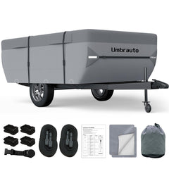 Umbrauto pop-up camper cover top protection against rain and sun