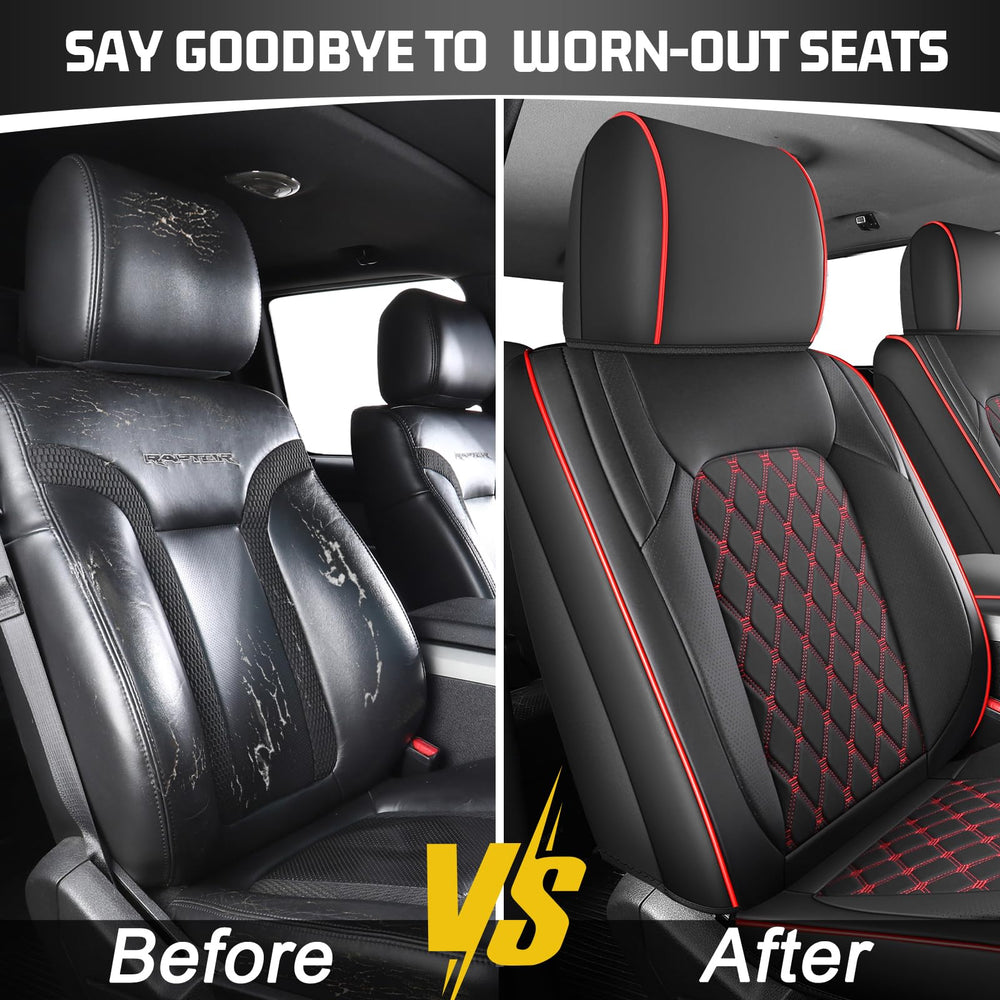 Umbrauto Silverado rear seat cover for 60/40 bench integration.