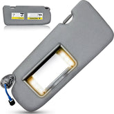 UMISHI left driver sun visor with vanity light improves makeup checks.