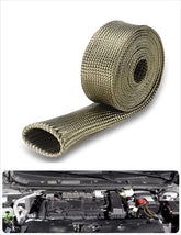 Ummickl heat sleeve on spark plug wires provides durable engine heat protection