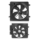 UnayKolb cooling fan assembly front view for Honda CR-V improves cooling performance.