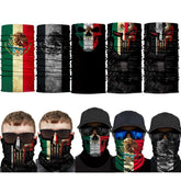 unbrand skull-face scarf bandana for motorcycle riders providing sun and wind protection