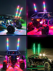 UNI-SHINE 12V vehicle compatibility covers Can-Am, Polaris, UTVs, ATVs, RZRs.