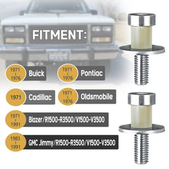UNIGT door lock bolt pin compatibility with classic Chevy/GMC trucks
