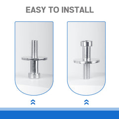 UNIGT 38428 durable metal construction resists wear.