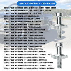 UNIGT 38428 door lock striker pair pack ready for long-term truck use.