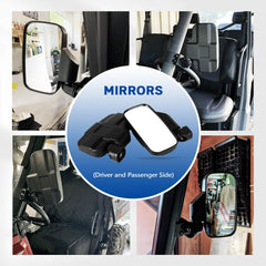 UNIGT UTV adjustable mount lets perfect positioning without windshield interference.