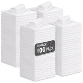 UNIMADE shop towels 100-pack packaging highlights bulk value for garages and auto shops