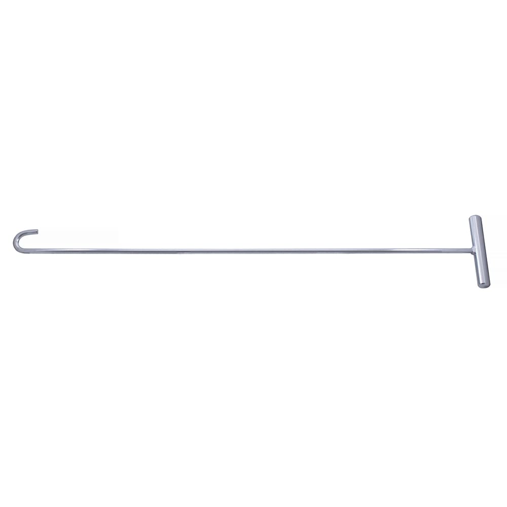 United Pacific 90010 pin puller with chrome finish, ready for quick trailer pin release.