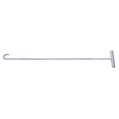 United Pacific 90010 pin puller with chrome finish, ready for quick trailer pin release.