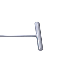 Solid steel rod construction ensures durability during roadside trailer changes.