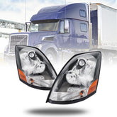 Unitedlu VNL headlight pair front-view for improved nighttime visibility.