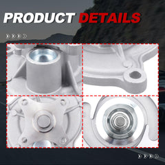 UNITHUB water pump packaging and contents for easy installation